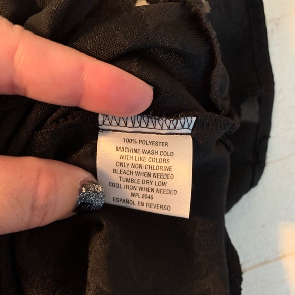 Style and Co. Black Blouse - Picture 6 of 6